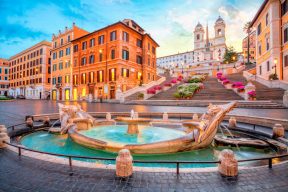 Piazza di Spagna a Roma