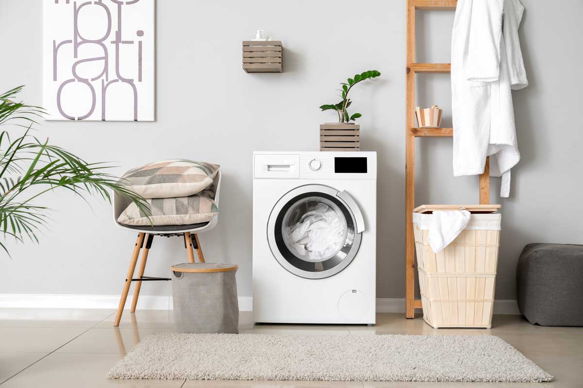 Zona lavanderia: come organizzarla al meglio in casa