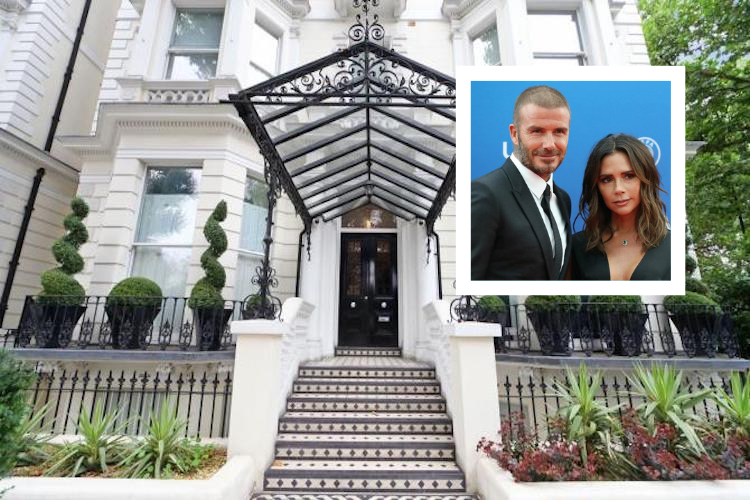 Dove Vivono i Beckham a Londra? Una casa da 36 milioni di euro