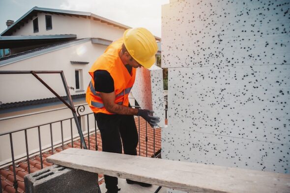 installazione del cappotto termico